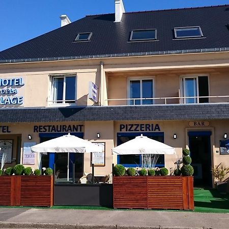 Hotel De La Plage Quinéville Eksteriør billede