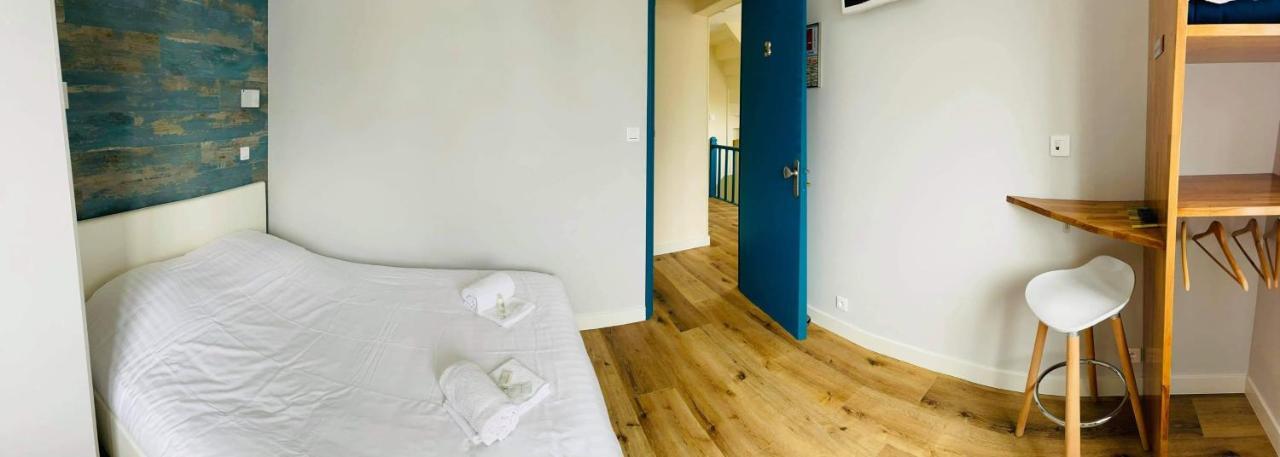 Hotel De La Plage Quinéville Eksteriør billede
