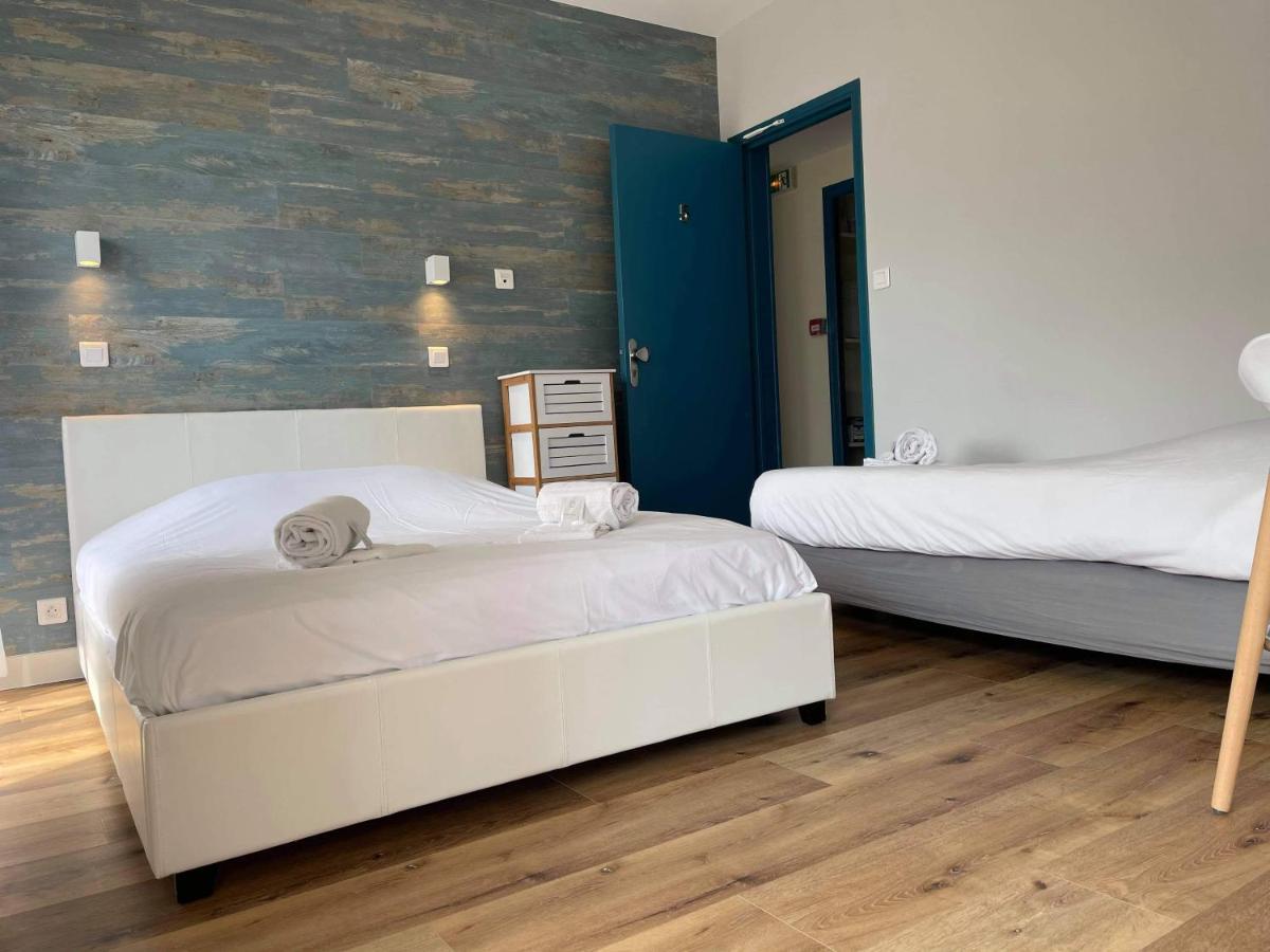 Hotel De La Plage Quinéville Eksteriør billede