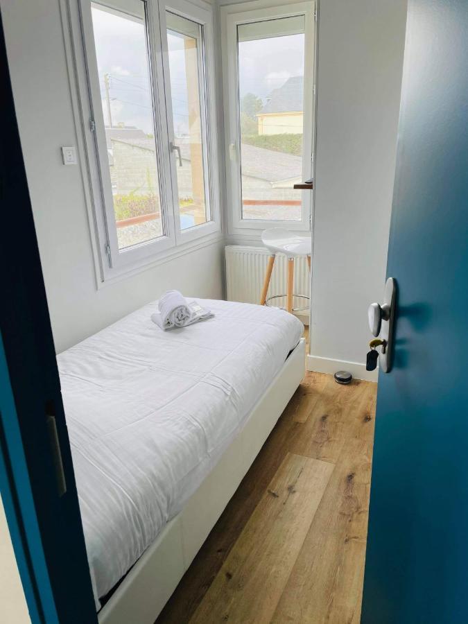 Hotel De La Plage Quinéville Eksteriør billede