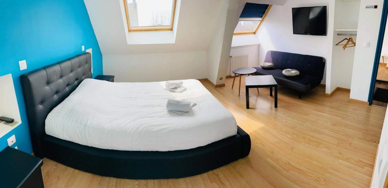 Hotel De La Plage Quinéville Eksteriør billede