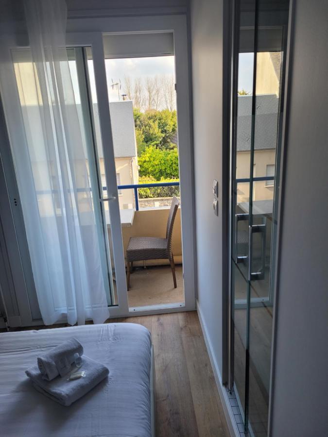 Hotel De La Plage Quinéville Eksteriør billede