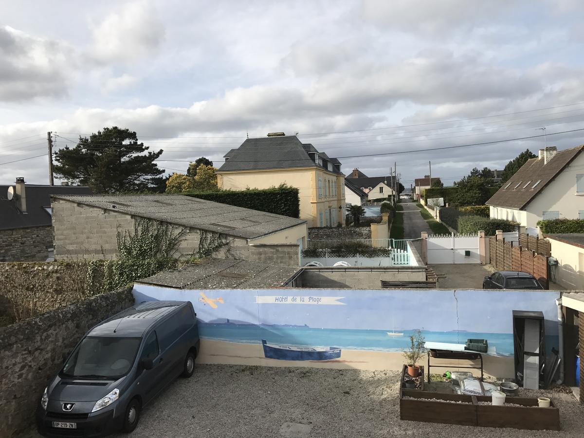 Hotel De La Plage Quinéville Eksteriør billede